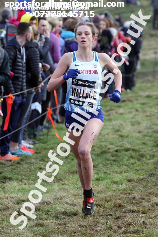 Simplyhealth Great Edinburgh XCountry junior women, 2018 Simplyhealth Great Edinburgh International XCountry. Photo: David T. Hewitson/Sports for All Pics